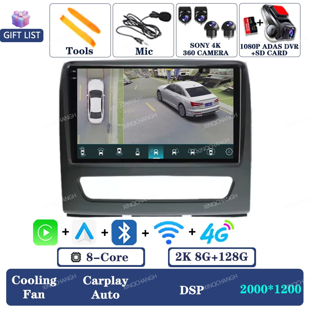 2K 8G-128G 360 DVR