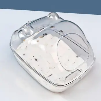Transparent Hamster Toilet 1