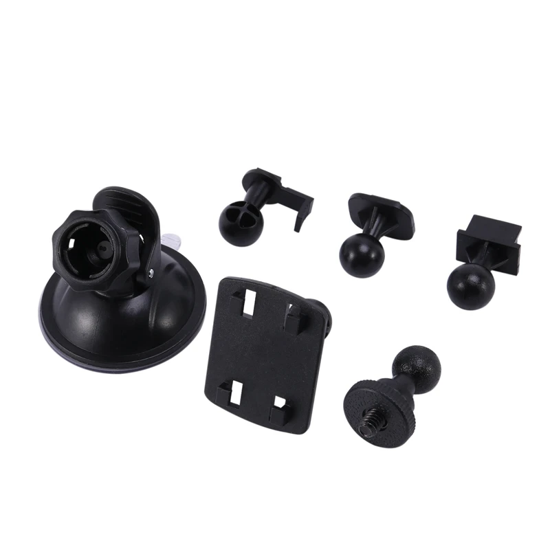 

Car Suction Cup for Dash Cam Holder Vehicle Video Recorder on Windshield and DashBoard Mount with 5 Types Adapter 360 Degree Ang