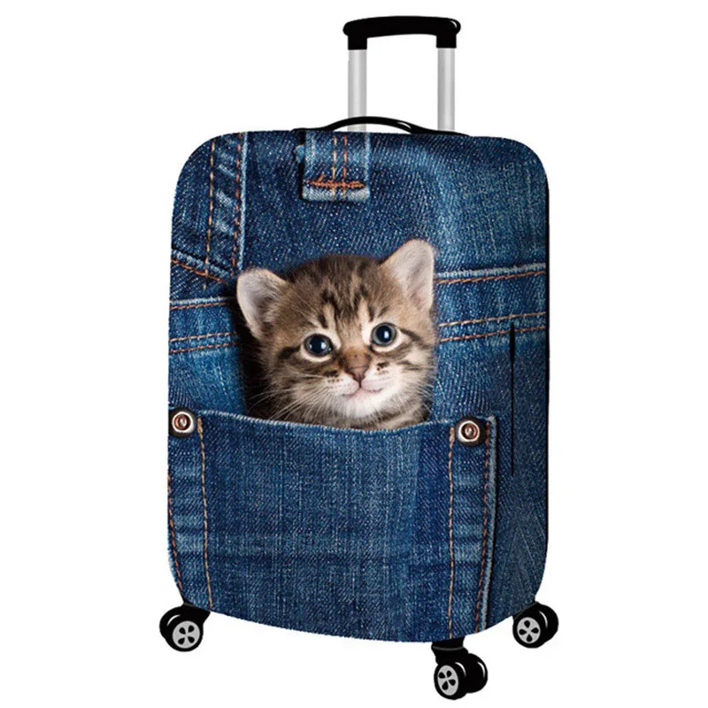 Suitcase Luggage Cover 18-32 Inch Trolley Baggage Elastic Protection Cover Trunk Dust Protective Case Covers Travel Accessories