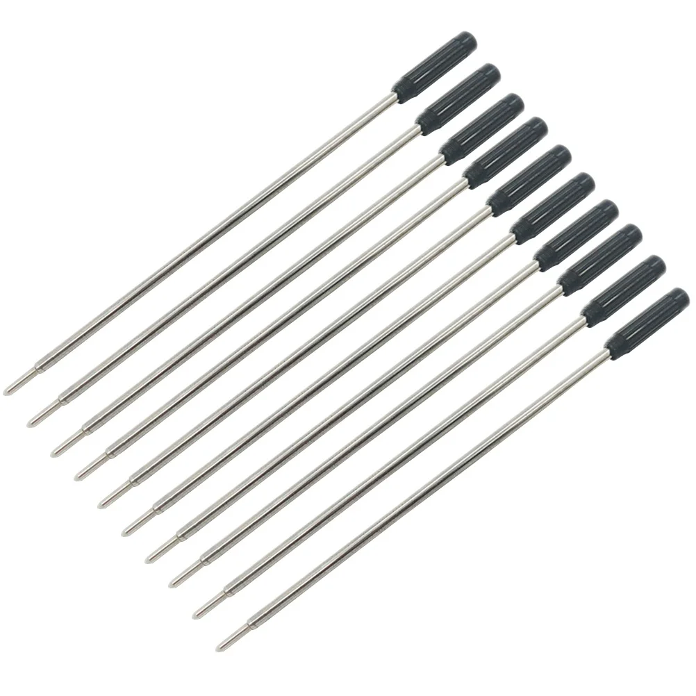 

115mm Ballpoint Pen Refills For Cross Pens Fine Point Pen Refill Black Ink Writing Ballpoint Pen Universal Ballpoint Pen