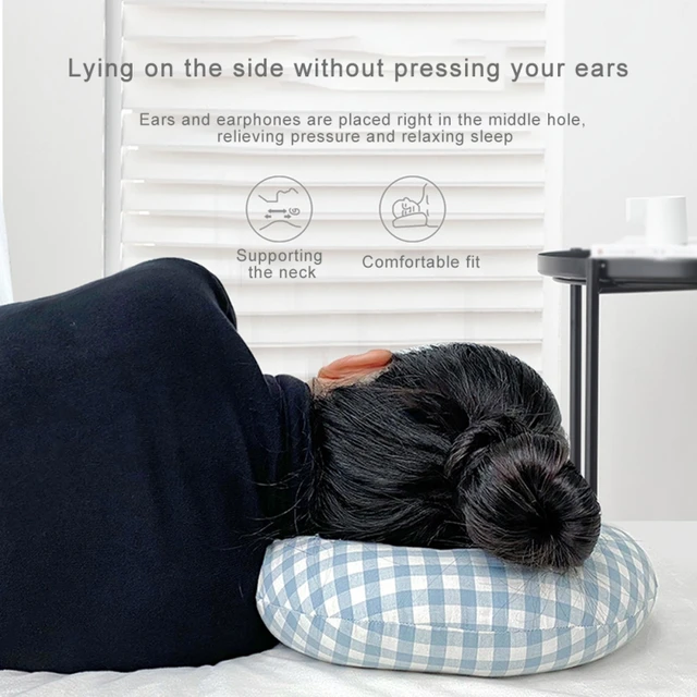 Soft Pillows Travel Pillow Piercings Donut Hole Pillow Ear Donut