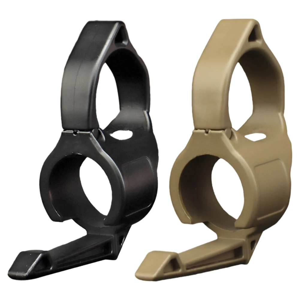 

1pc Portable Flashlight Ring Outdoor Bicycle Multifunction Finger Ring For Flashlights Holder Compatible Stand Accessories
