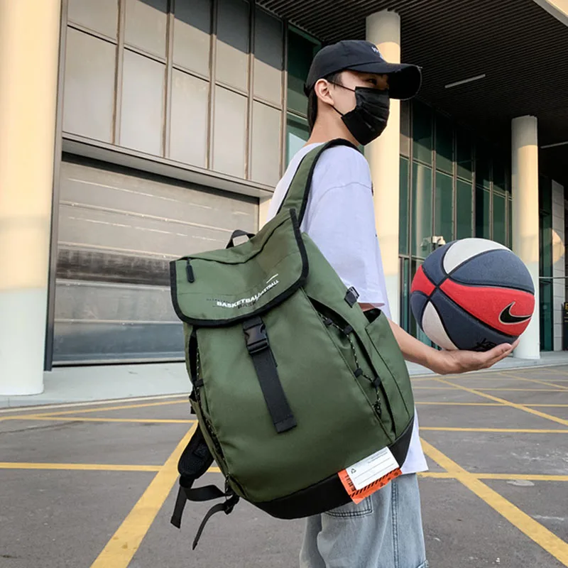 basketball backpack large sports bag Men's Gym Bag with Ball Shoe Compartment Portable Sport Bags