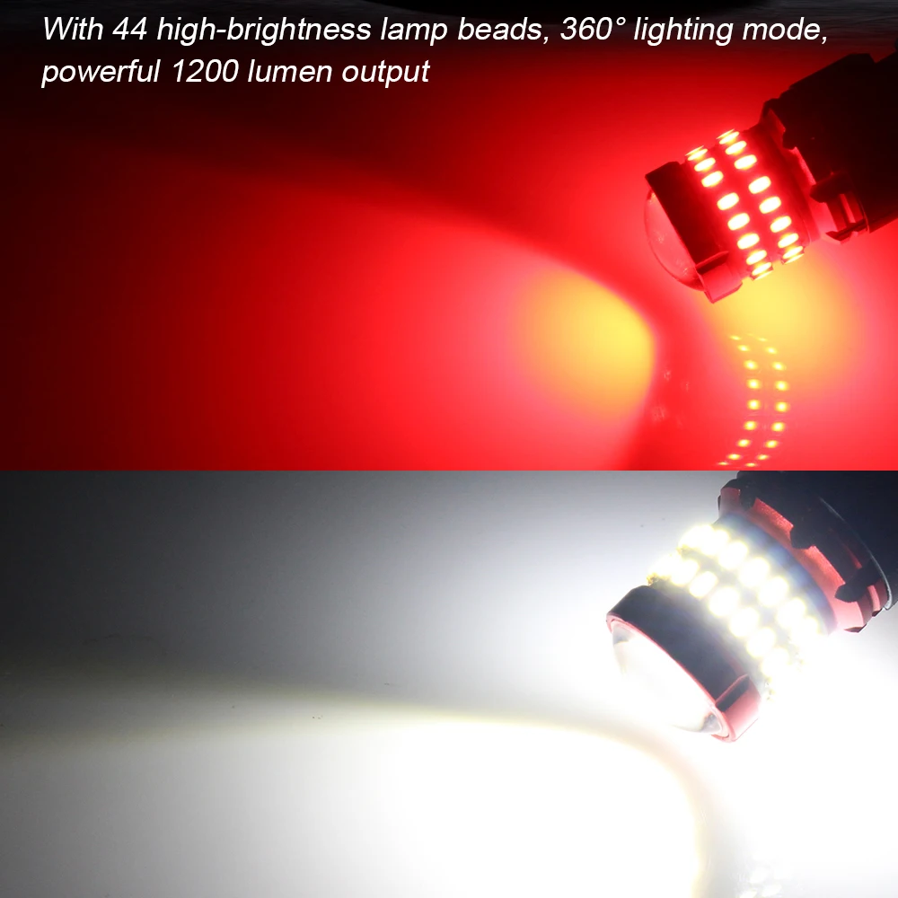 BMTxms 2PCS 1156 BA15S P21W LED  극ũ ְ   Canbus ڵ ڵ   DRL   ȣ  