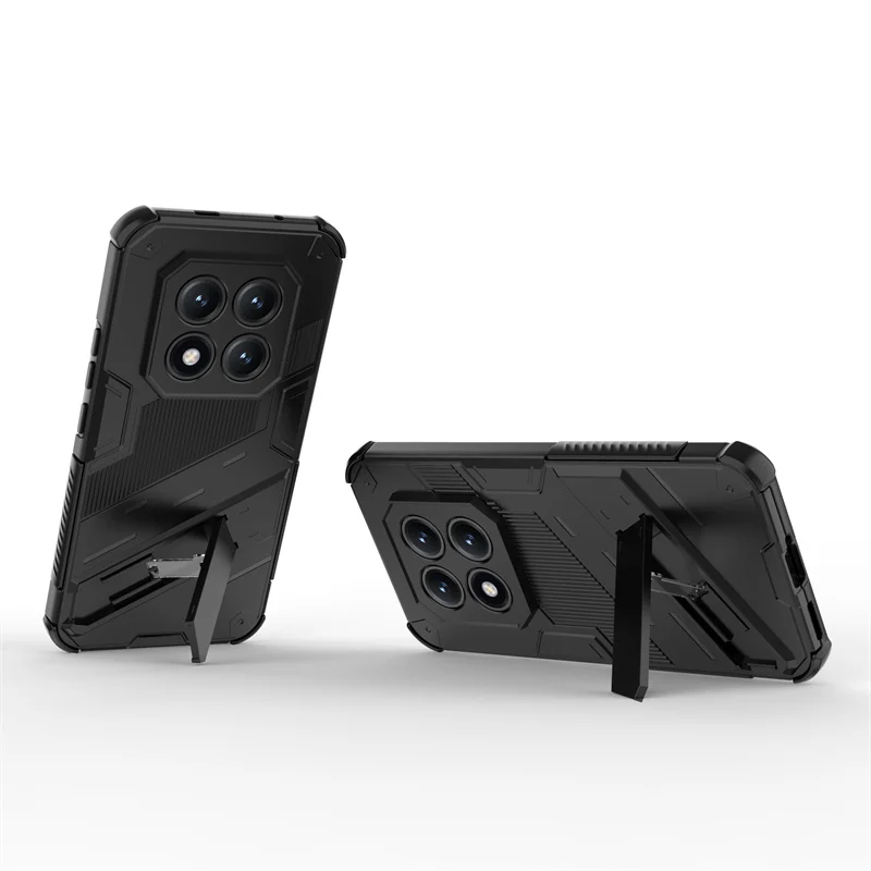 Enhanced Magnetic Armor Shockproof Stand Phone Case with Back Cover