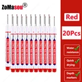 20mm Red 20pcs