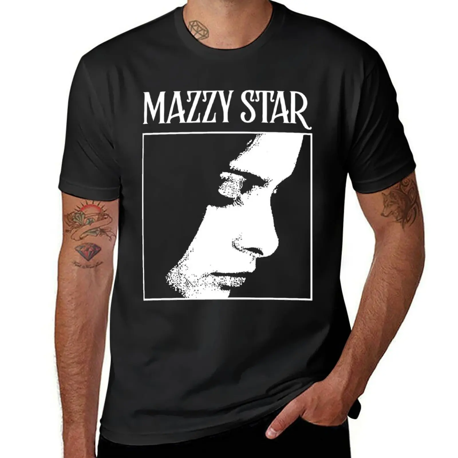 

Mazzy star - 90s fanart T-Shirt tops Blouse plain t shirts men