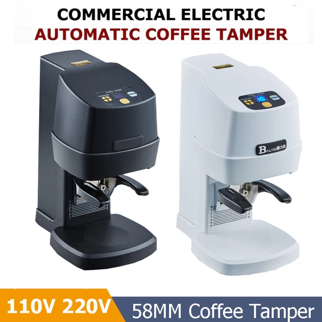 Automatic Electric 58MM Coffee Tamper Machine Coffee Powder Screw Press Tamper Hammer Machine