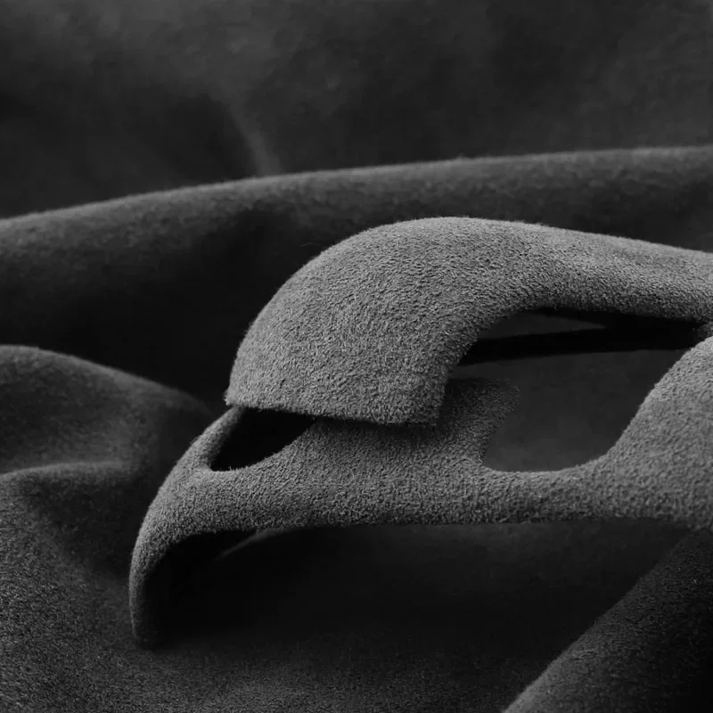 스웨이드 랩 센터 콘솔 기어 시프트 노브 커버 자동차 인테리어 액세서리 BMW MINI F55 F56 F54 F60 F57 2018 2019 2020-2024용