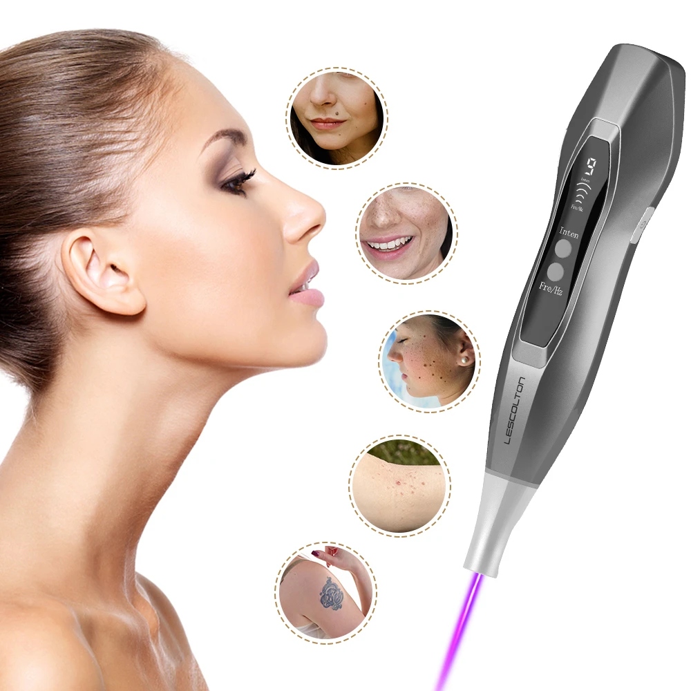 Lescolton Picosecond Laser Pen Upgrade Blue Light Therapy Device Mole