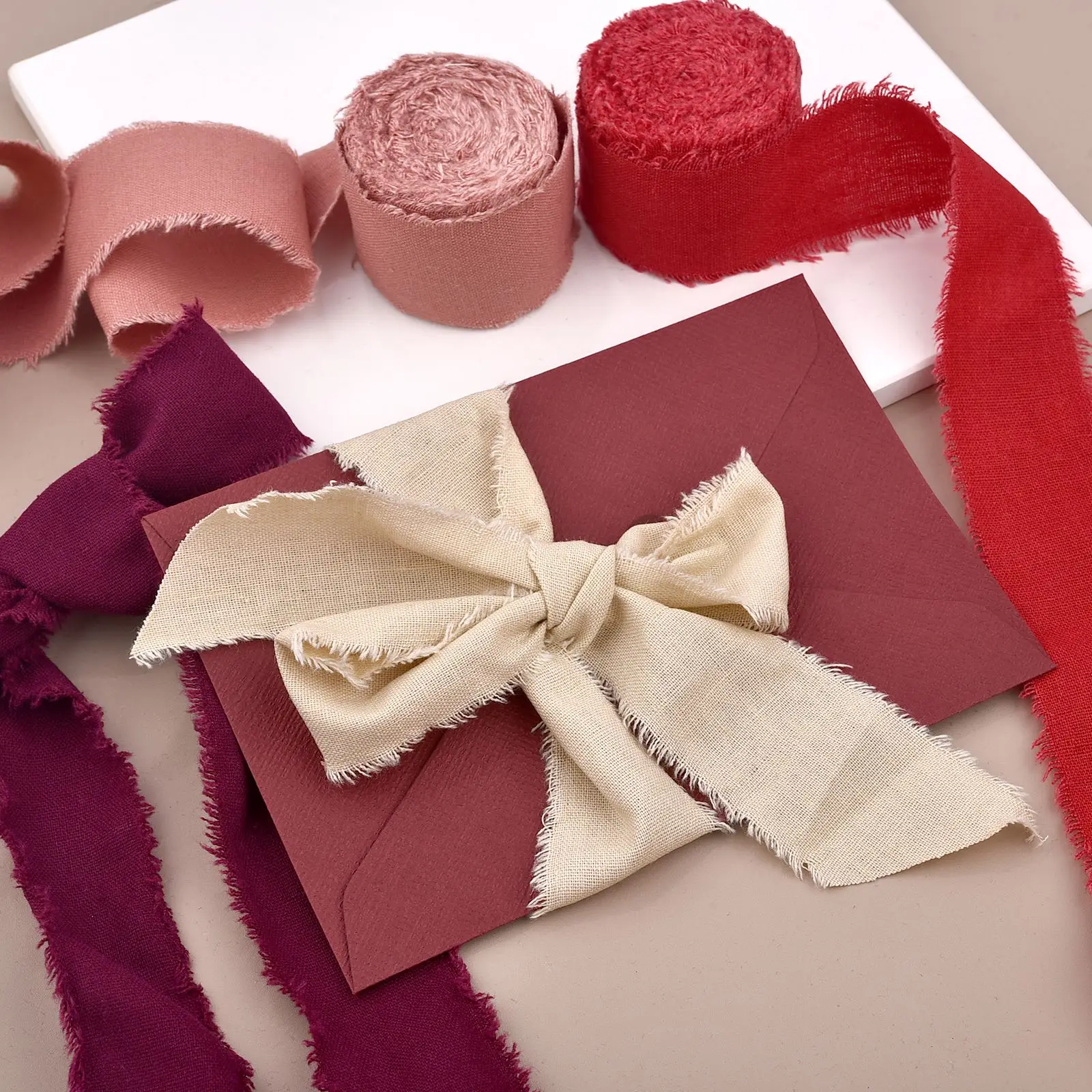"Just For You" Shimmering Chiffon & Satin Ribbon – 25mm Wide, Sold By The 3-Yard Piece, For Gift Wrapping & Crafts