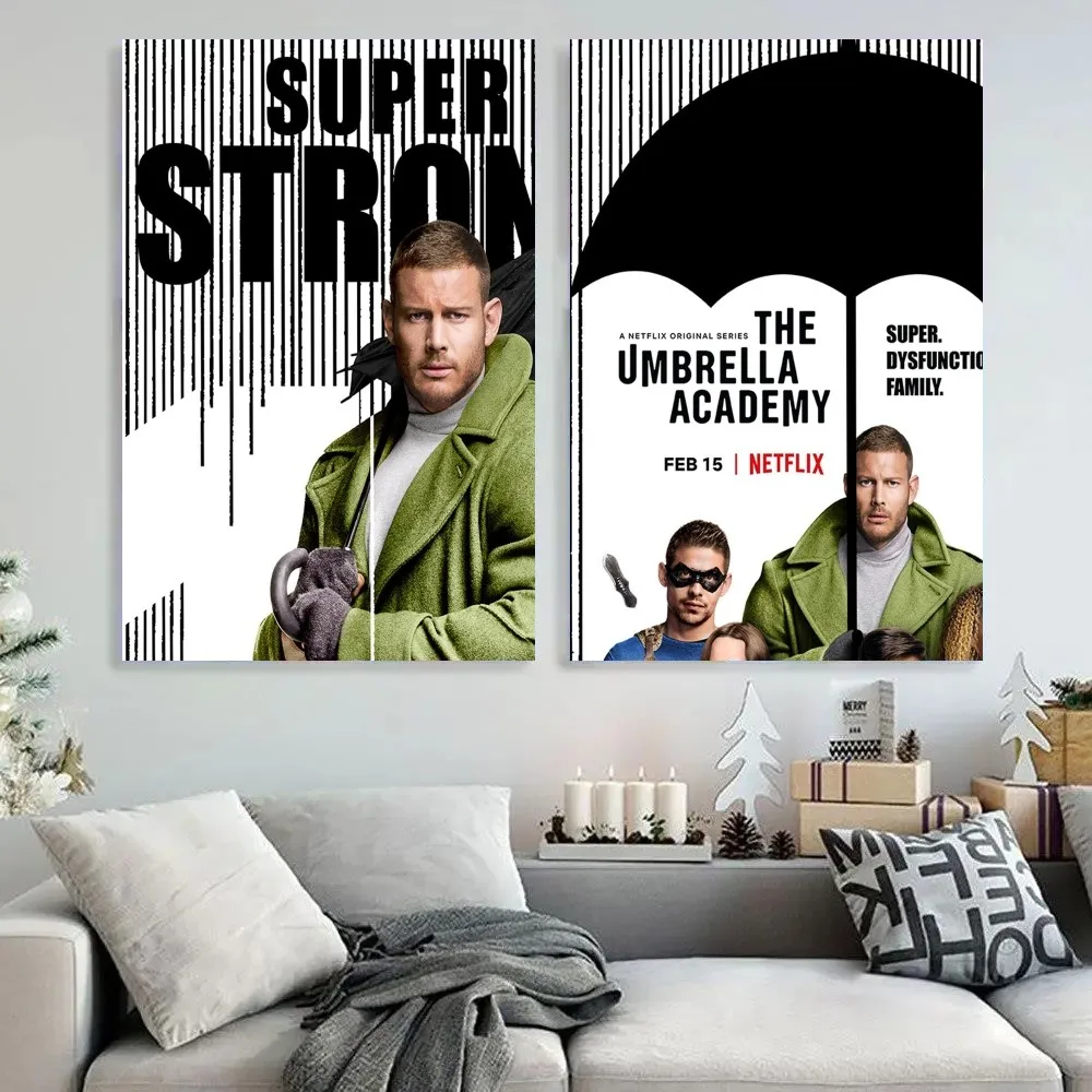 The Umbrella Academy Comdy Tv Paintings Poster Fai Da Te Carta Kraft Poster Vintage Wall Art Painting Stickers Big Szie Wall Painting