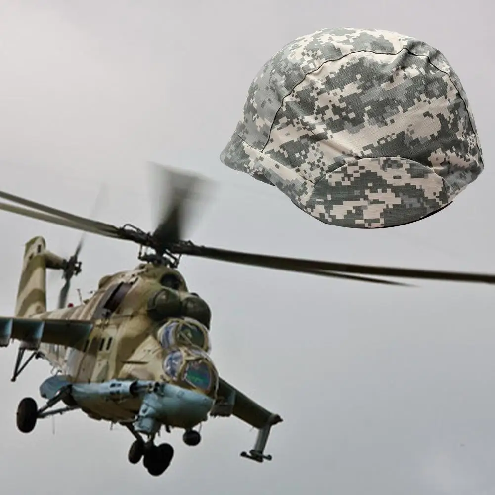 Тактический чехол на шлем Cs военный для страйкбола пейнтбола Цифровой Шлем Ткань