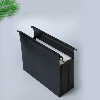 Cartella da appendere in PP per documenti cartella per File con gancio bilaterale A4 borsa per File dati con Design espandibile laterale impermeabile