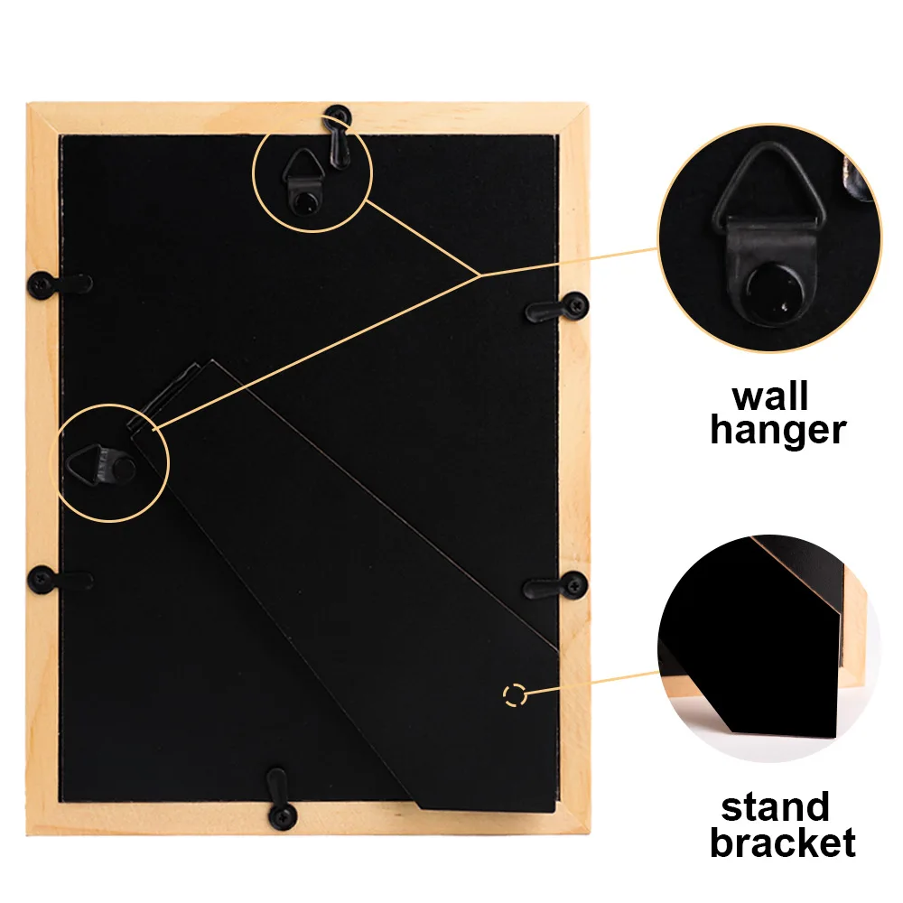 Multi Fucntion Photo Frame Hidden Storage Compartment Sight Secret Hide Cash Jewelry Necklace For Home Office Money Safe Box