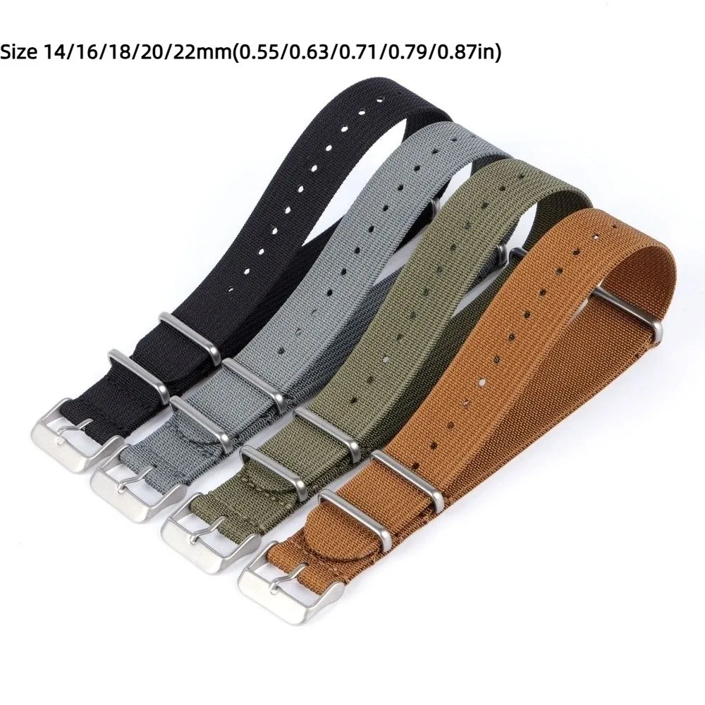 Vintage Quick Release NATO Nylon Watch Band - Outdoor Wristband Accessory