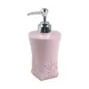 New 450ml Shampoo Lotion Bottle Stained Carved Refillable Manual Soap Dispenser Press Pump Fashion Hand Sanitizer Bottle