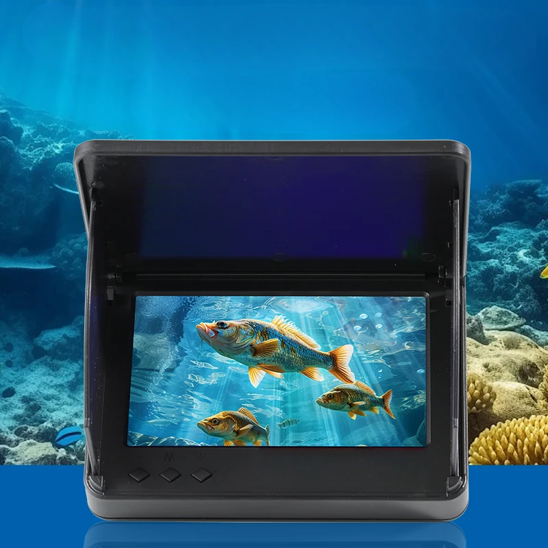 Premium Underwater Fishing Camera System-Waterproof HD Video Recorder with 360&deg; Night Vision for Deep Sea Exploration
