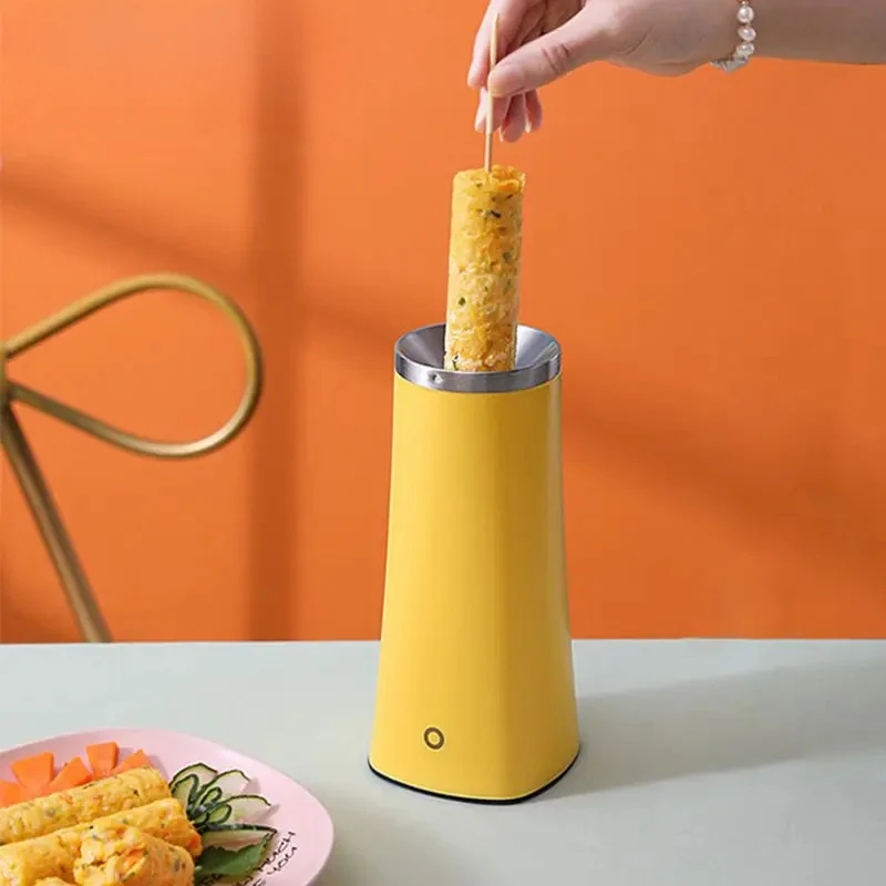 Egg Cooker Electric Egg Cooker Automatic Rising Egg Roll Cooking Machine Fast Heating Non-stick Omelette Sausage Baker Hotdog Breakfast Maker