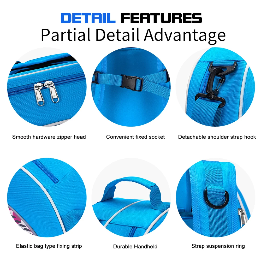 Versteckter Haken zum Aufhängen der Tennistasche