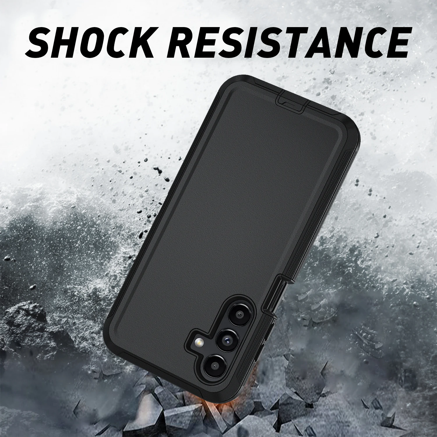 Ultimate Defender Phone Case with Belt Clip - Rugged Protection in Ott-Box Style