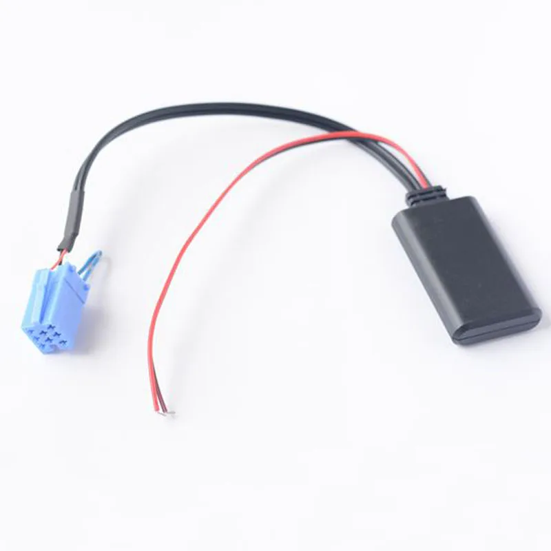 Biurlink-Adaptador de Cabo de Áudio Sem Fio Bluetooth, Entrada AUX, Mini ISO, 8Pin para Smart Fortwo 450, Rádio, MP3, Auxiliar em Chumbo