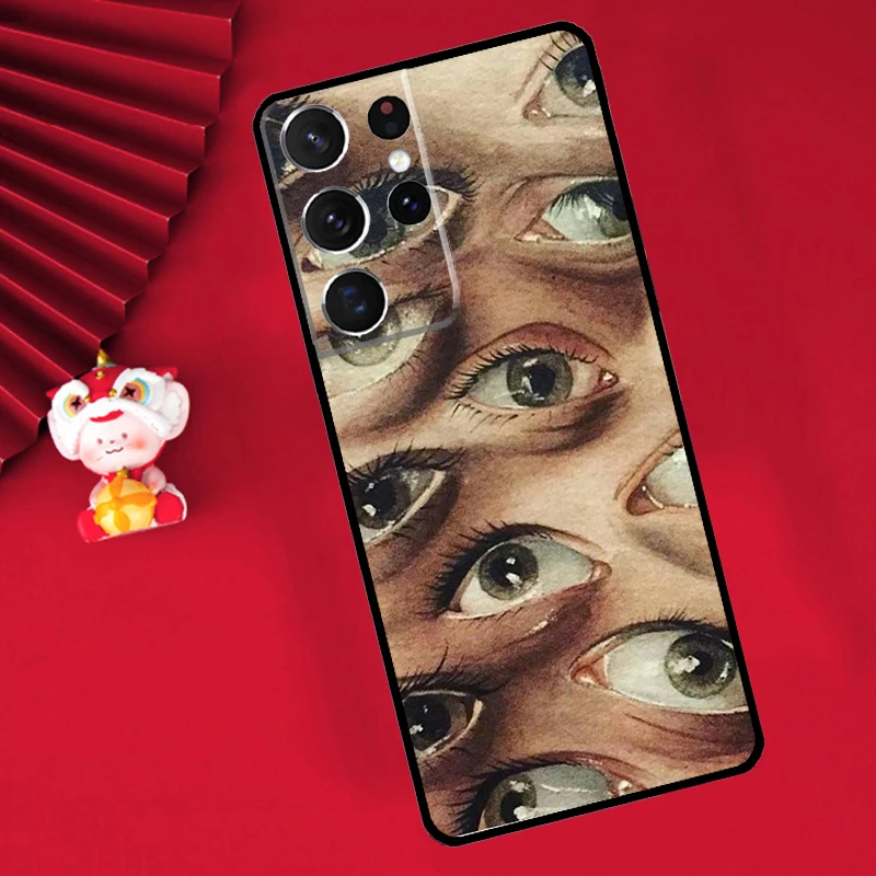 Spooky Smiley Face Phone Case Cover
