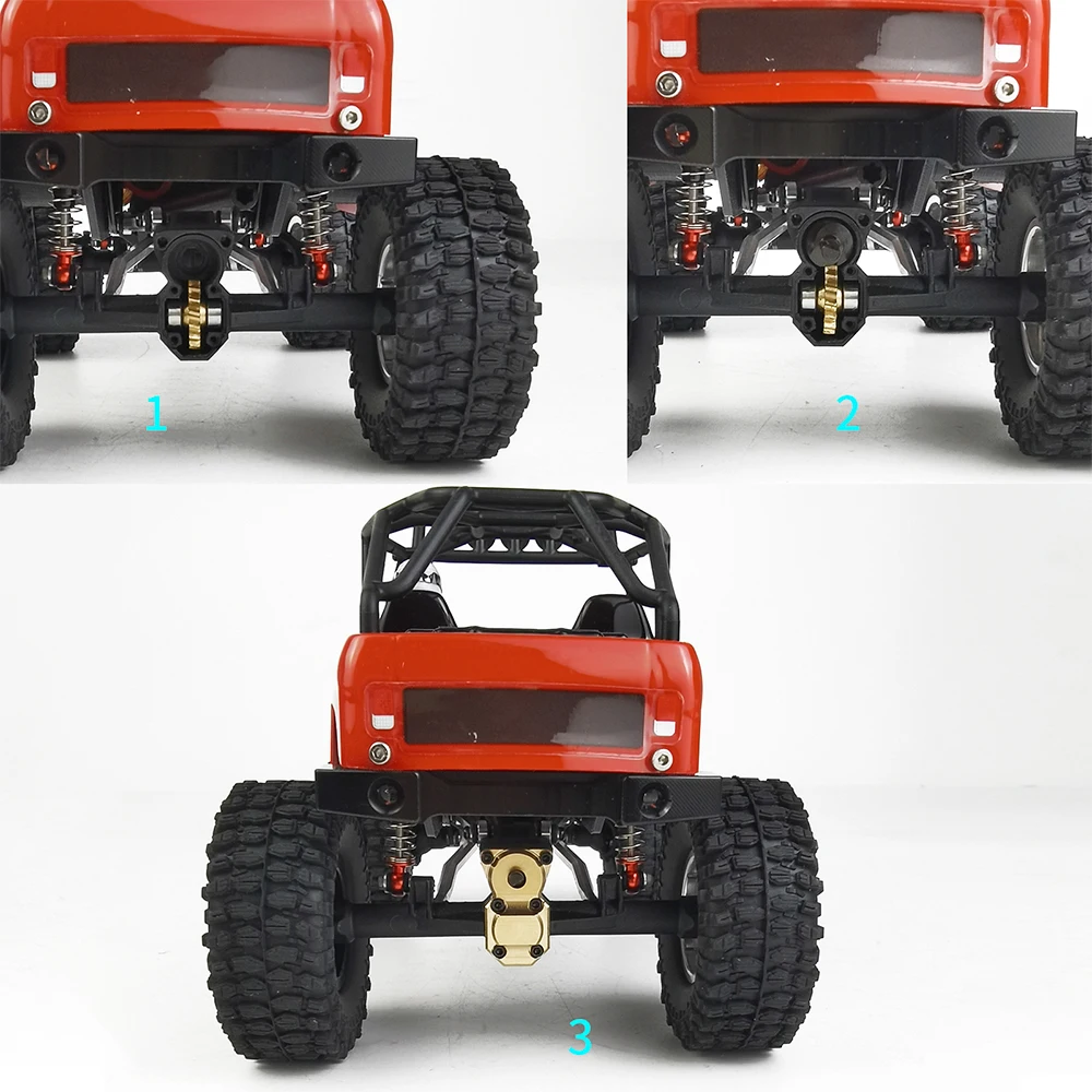 YEAHRUN 12T/13T/14T/16T/18T Differential Achse Getriebe/Abdeckung für Axial SCX24 1/24 RC Crawler Auto Lkw Upgrade Teile Zubehör – Detail 24