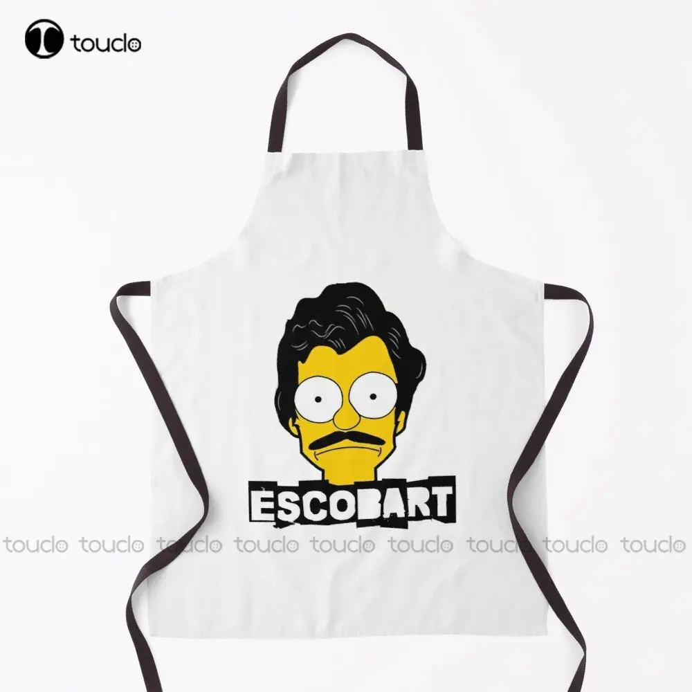 

Фартук Escobart с Пабло Эскобаром, платформой о Мемо, Колумбийский лекарственный Властелин, сад, кухня, домашняя уборка, фартук на заказ, Новинка