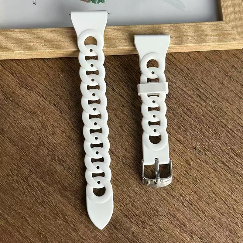 Silicone Sport Watch Band - 20mm/22mm Strap