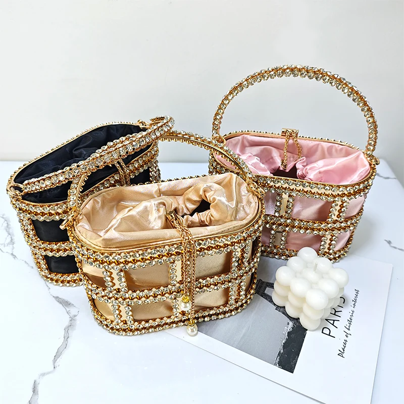 Rhinestone Evening Bag Luxury Designer Handbag for Women