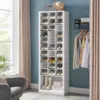 11-Tier  Cabinet, Free Standing Closet Organizers and Storage with 31 Open Cubbie, Space Saving Shoe Rack for Entryway, Bedroom 1