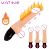 Bendable Sex Toys for Woman 12 Mode Realistic Dildo Vibrator Heating Female Masturbation Flexible Soft Silicone Vagina Massager 1