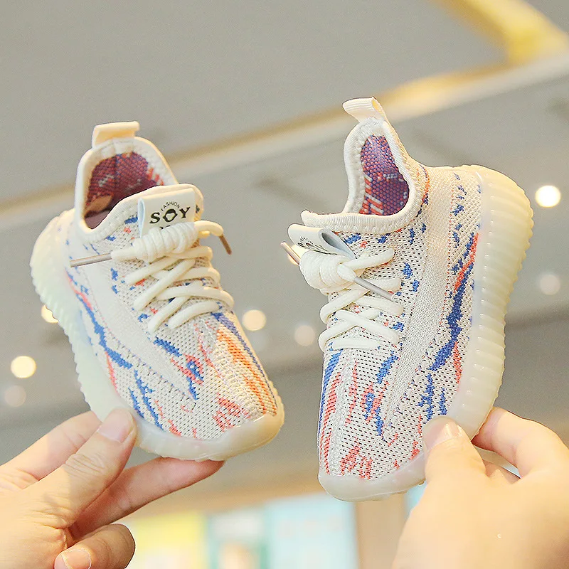 Children Sneakers Spring Kids Sports Shoes Flying Woven Breathable Mesh For Girls Boys Casual Baby kids sneakers,sports shoes,baby shoes,kids sports shoes,kids shoes