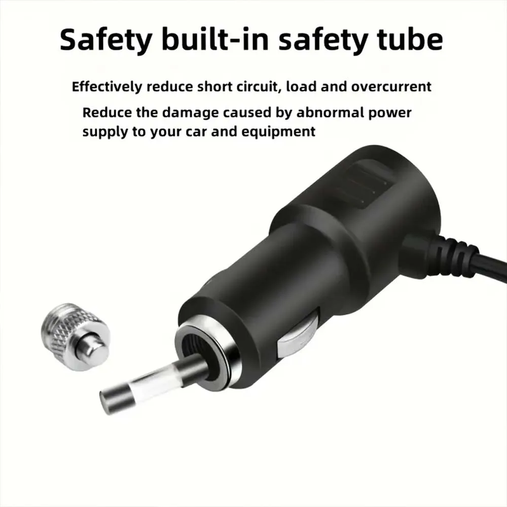 12V/24V Car Cigarette Lighter 120W Car Charger PD QC USB Quick Charge Power Adapter Charger One-to-four Multifunctional Socket