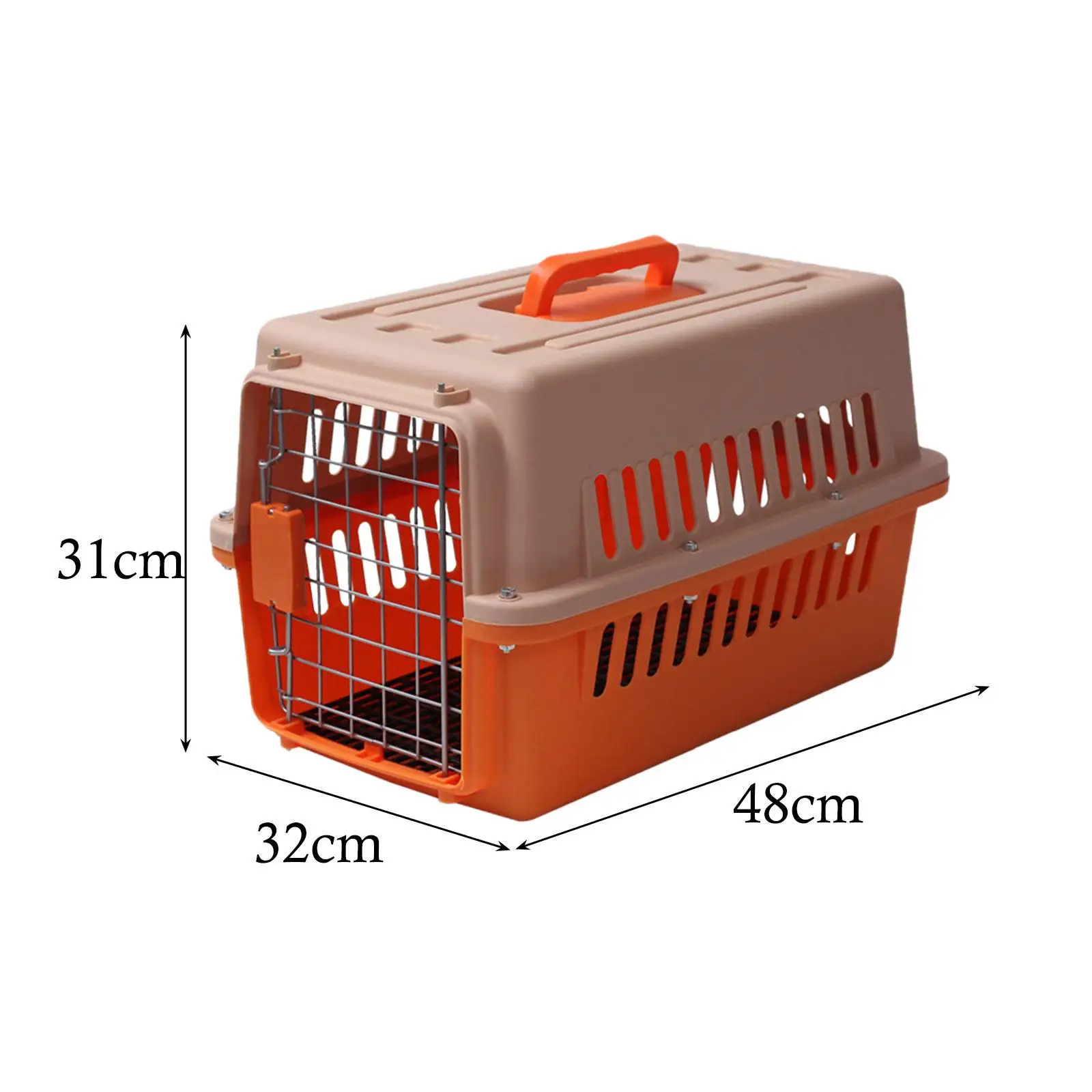 Pet Carrier Breathable and Handle Pet Porter Fashion Dog Kennel for Walking Indoor Outdoor Rabbits Pet Store Quick Trips