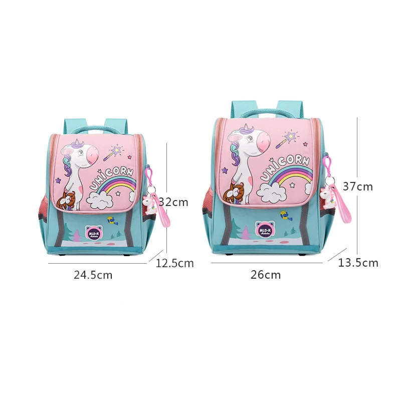 High-Quality Baby Girls Unicorn Glowing Backpack