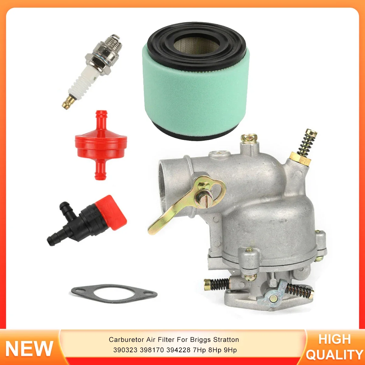 

Воздушный фильтр карбюратора для Briggs Stratton 390323 398170 394228 7Hp 8Hp 9Hp