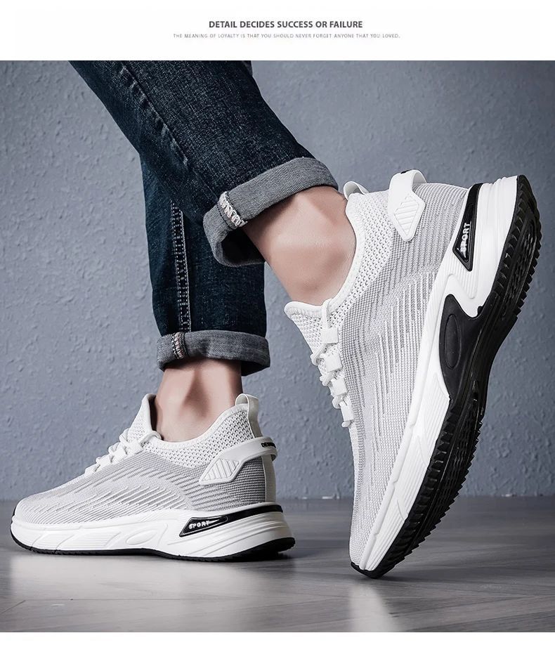 Männer Sommer 6 cm Höhe Erhöhen Atmungsaktive Mesh Casual Turnschuhe Leichte Bequeme Aufzug Schuhe Outdoor Lift Sport Schuhe – Detail 14