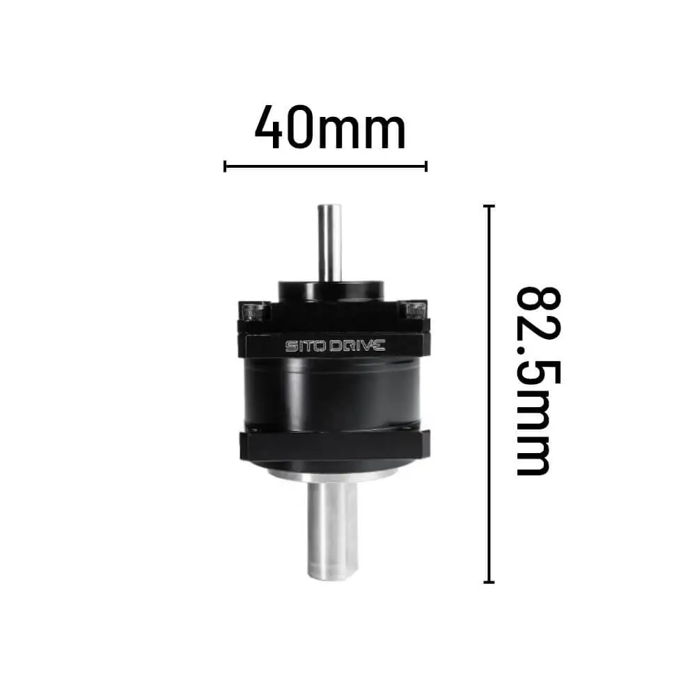 시토드라이브 CS-11-1U-U 40mm 미니 하모닉 드라이브 네마 17 서보 모터 소형 하모닉 기어박스 CSF-11-1U (CNC 및 로터리 액추에이터용)