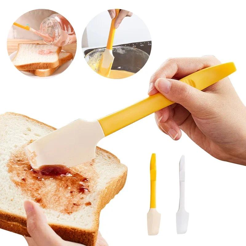 Silicone Spatula Butter Jam Spreader For Breakfast Bread Spread Kitchen Gadgets BPA-free Heat Resistant NonStick Baking silicone scraper,kitchen spatula,silicone cookware
