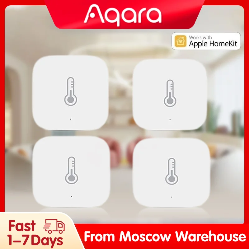 Czujnik temperatury Aqara oryginalny czujnik wilgotności pilot ZigBee