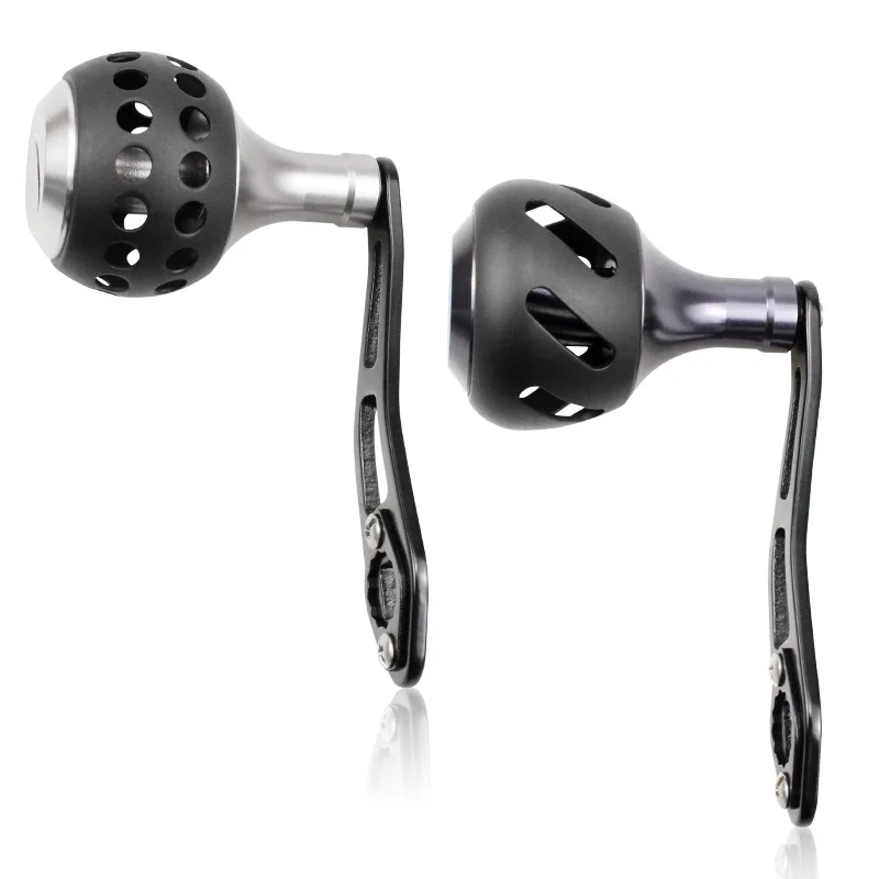 

EKfan Fishing Reel Parts 38mm Knob CNC Aluminum Alloy Length 87MM Fishing Reel Handle For SHI&DAI Baitcasting Reel