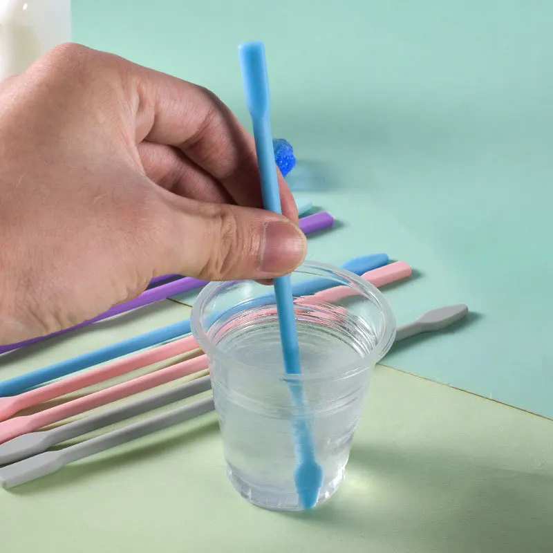 Silicone Stir Sticks for Resin Mixing and DIY Crafting