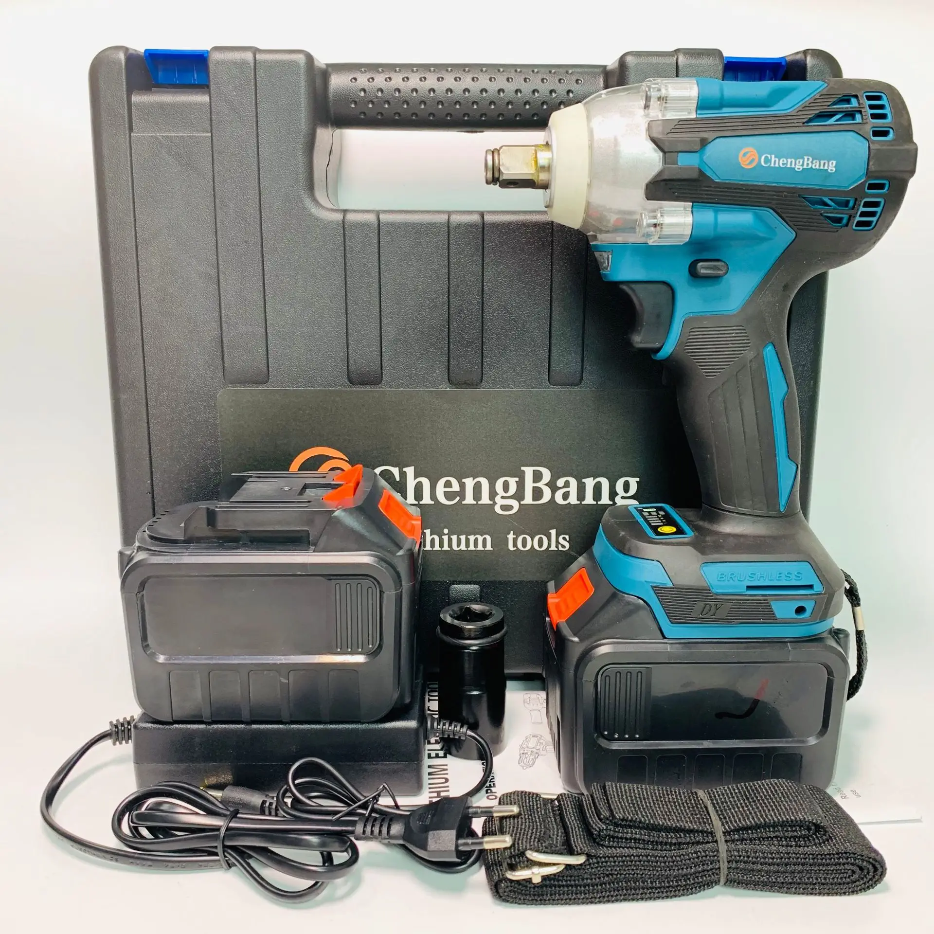 

Not to wear the new motor core lithium rechargeable electric brushless electric wrench electric wrench