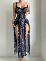 Leopard Sexy Dessous Weibliche Heiße Unterwäsche Babydoll Nachthemd Exotische Kleidung Durchsichtig Offene Anal BDSM Outfit Erotische Kostüme 5