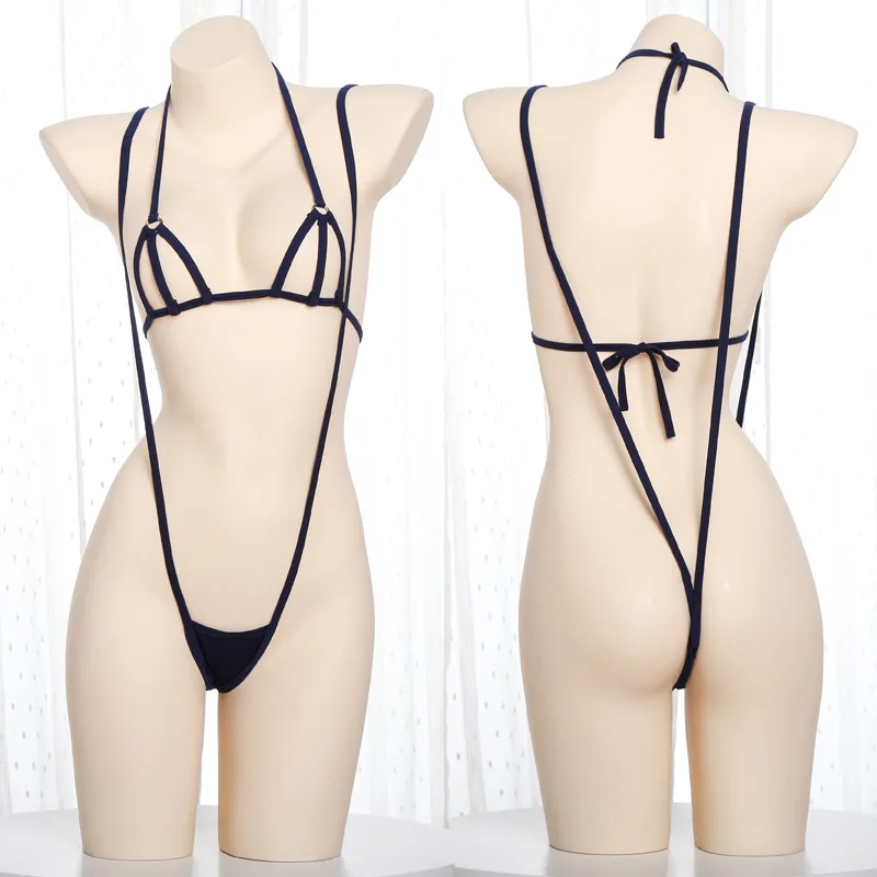 Erotic Sexy Micro Bikini Lolita Mens Lingerie Set Thong Sexy Panties Underwear Kawaii Open Bra Underwear Sexy Cosplay_voghion.com