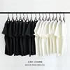 SauceZhan Tops & Tees Men's T-shirt Short Sleeve  Anti-Deformation Anti-Shrink Double-woven fabric Cotton Soft O-Neck 1