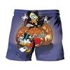 Disney Mickey Minnie And Donald Duck Print Summer Men's Swimwear Beach Club Halloween Collection Fashion Casual Shorts 2024 5
